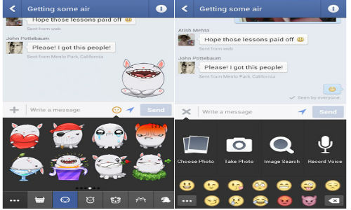 Facebook messenger stickers android download for laptop